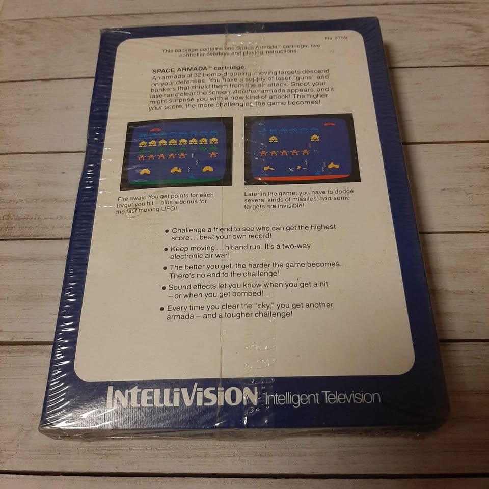New Factory Sealed 1980's Intellivision video game cartridge - photo 2