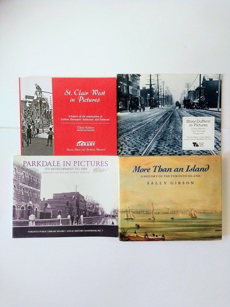 Toronto neighbourhood & history reads!!