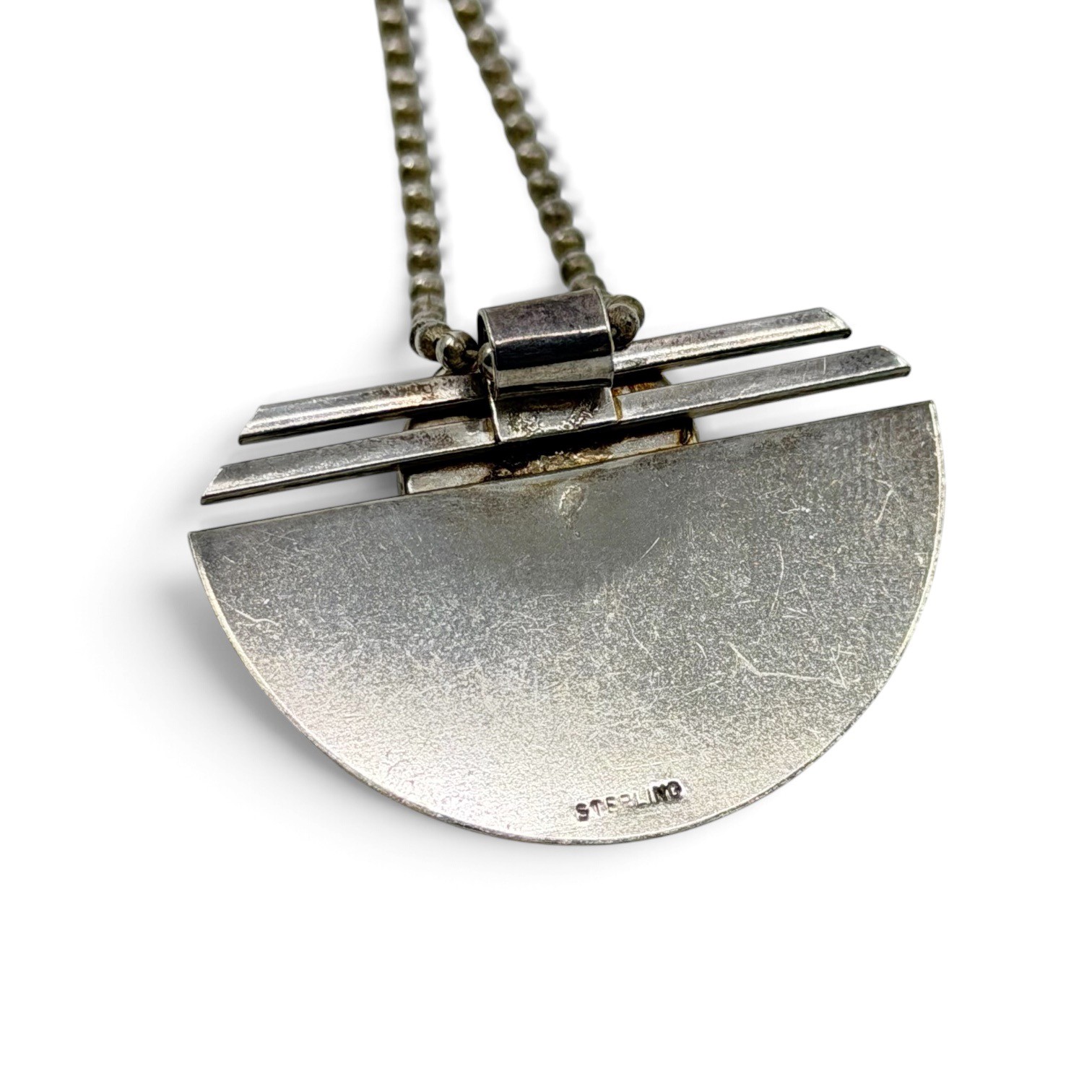 Sterling silver lapis lazuli pendant - GM1090 - photo 3