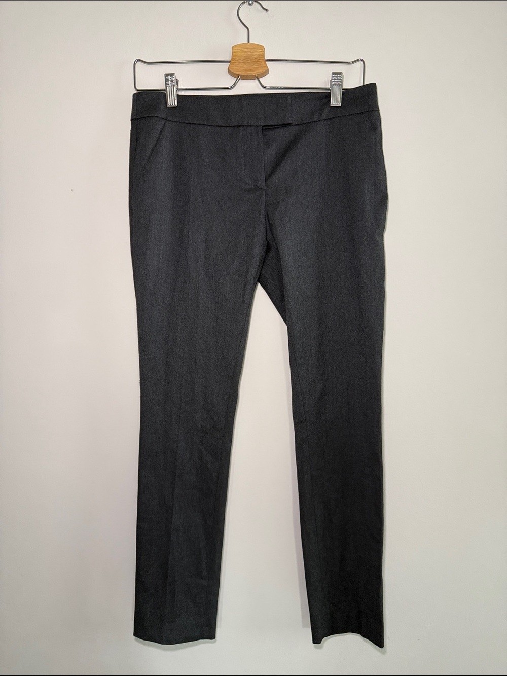Wool Guess by Marciano Black Straight-Leg Dress Pants