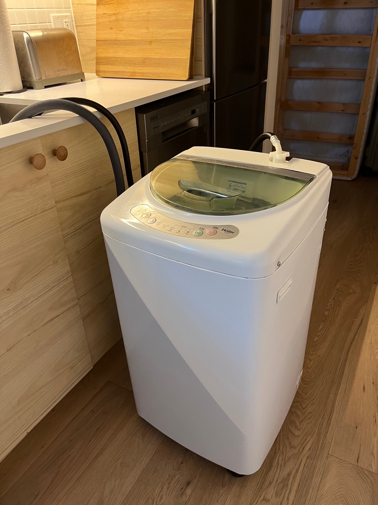 Portable HAIER Washing Machine - HLP21N - $140