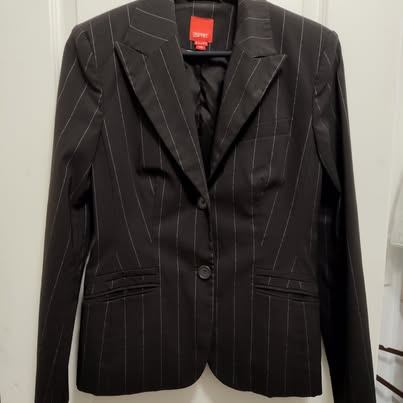 Women's Brown Pin Stripe Esprit Suit