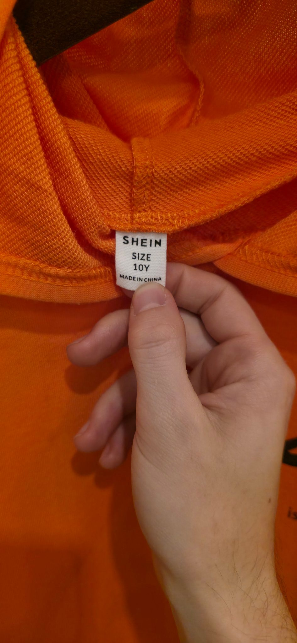 Kids SHEIN STRIVE hoodie size 10Y, orange - photo 3