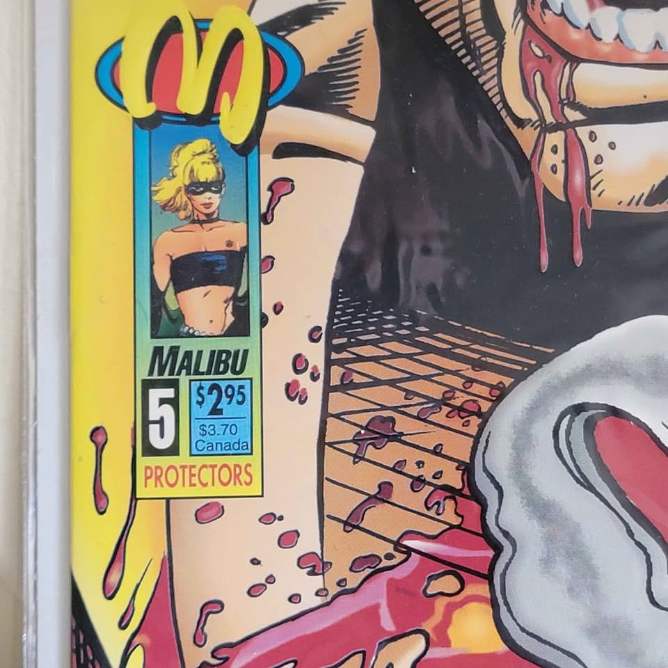 The Protectors #5 (1993) – Malibu Comics – Bullet-Hole Edition - photo 2