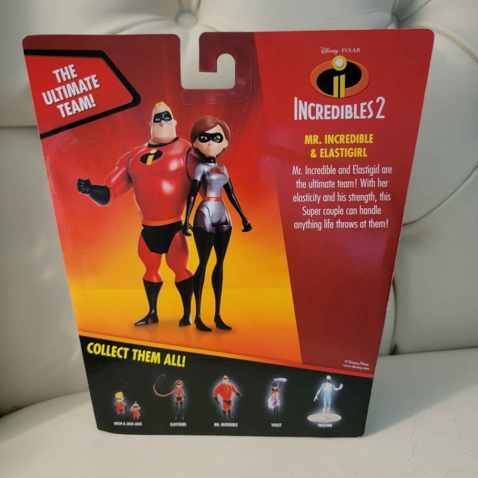 Disney Incredibles 2 Elastigirl & Mr. Incredible Action Figure - photo 3