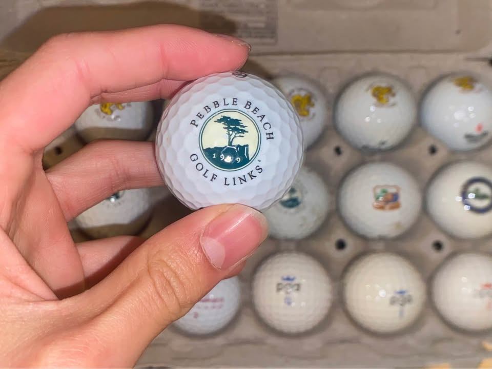 Rare course logo golf balls for collectors - photo 3