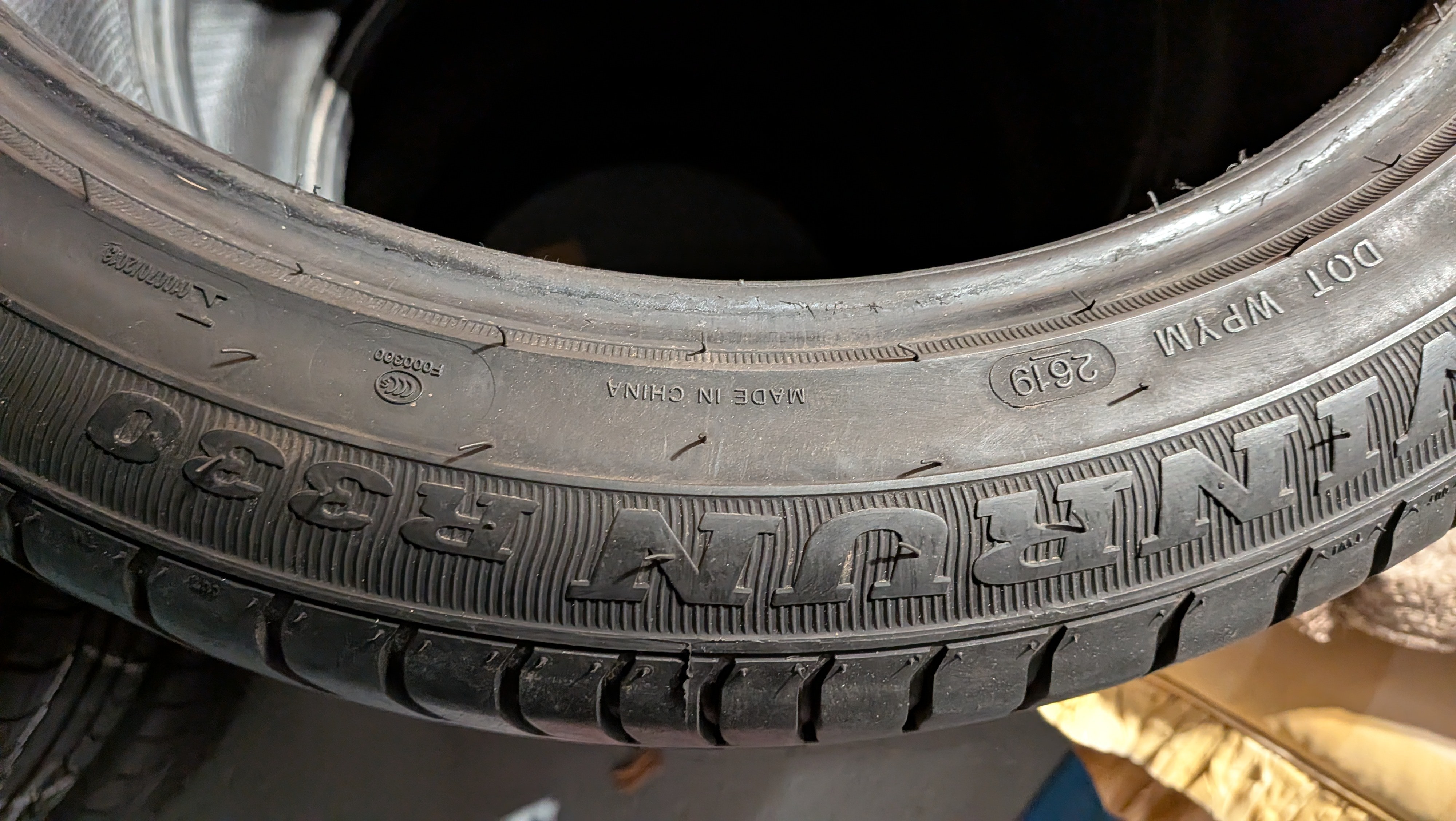 2 Winrun R330 245/45ZR19 Tires – $100 OBO