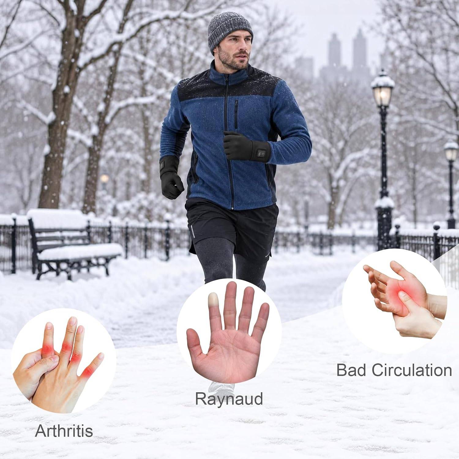 Rechargeable Battery Powered Heated Gloves - photo 3