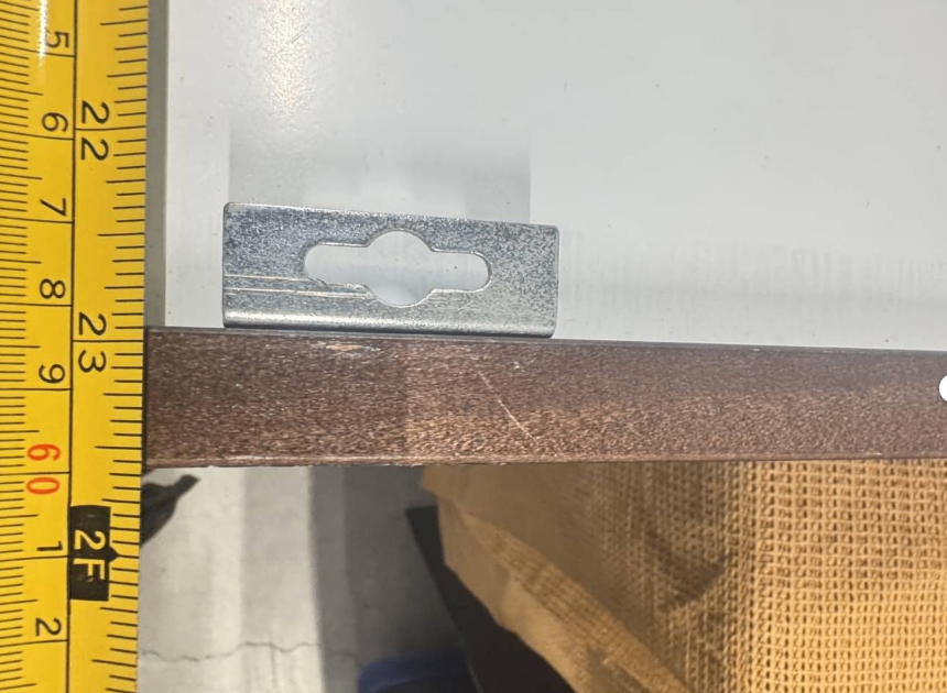 IKEA Molger Mirror with Shelf - photo 5