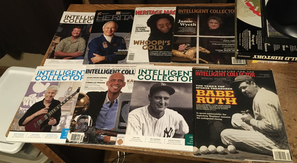 8X HERITAGE AUCTIONS FOR THE INTELLIGENT COLLECTOR BABE RUTH