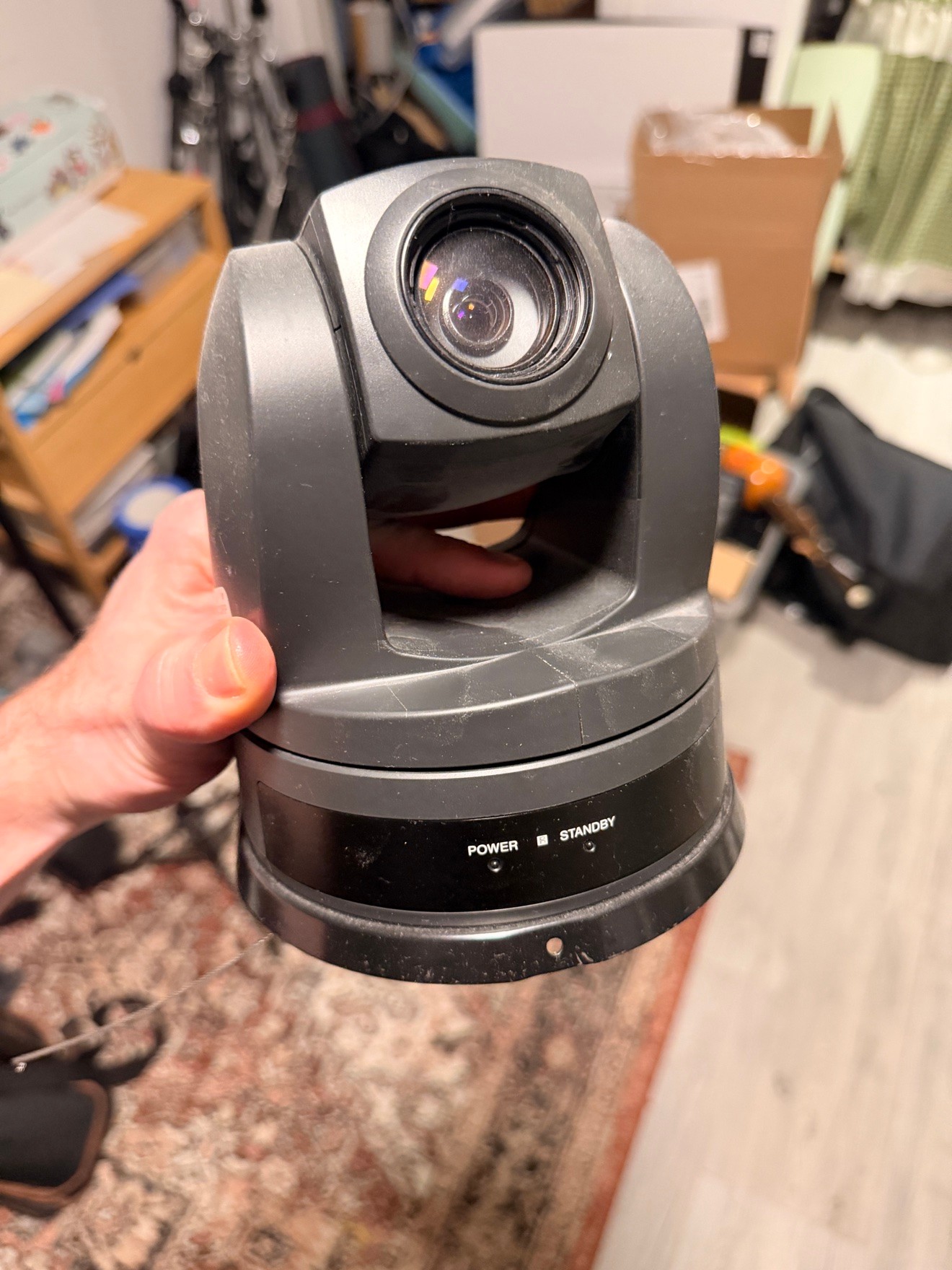 Sony EVI-D70 PTZ Video Camera — Tested Working