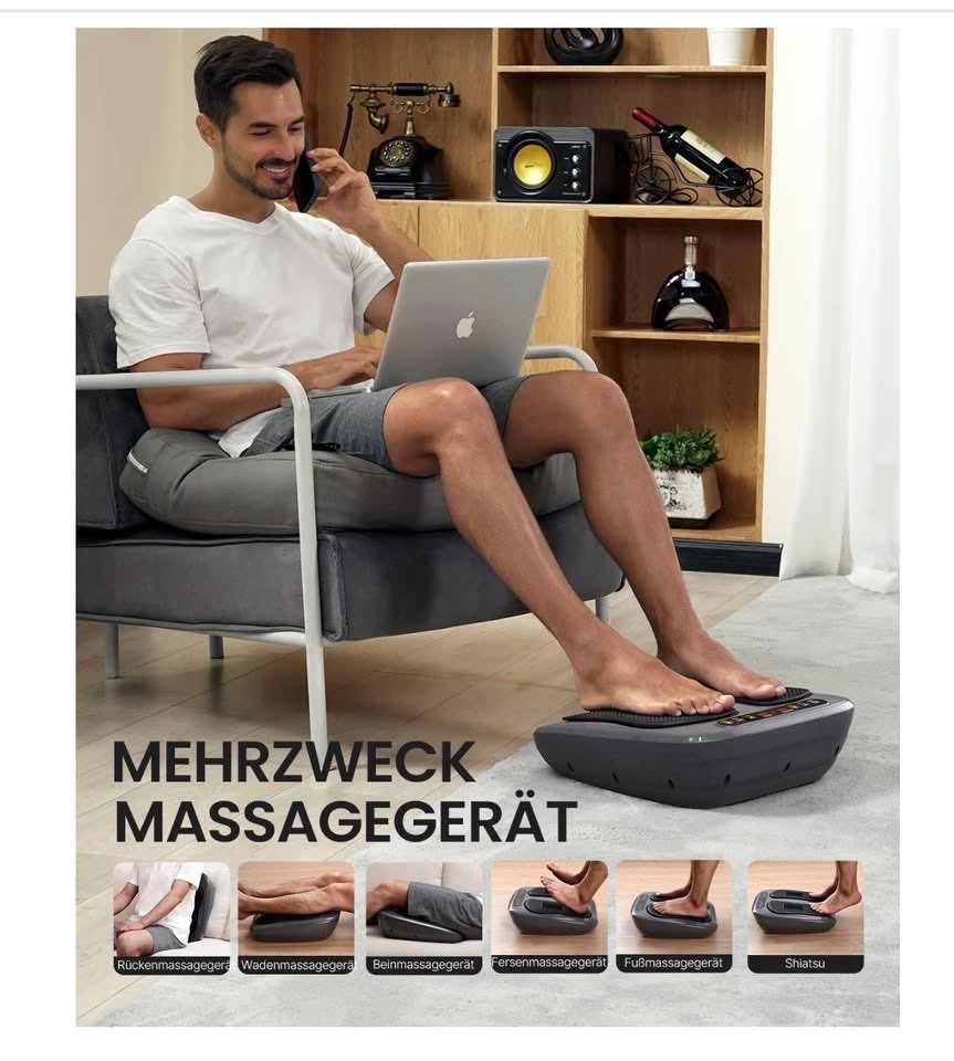 RENPHO Shiatsu Foot Massager with Heat & Remote - photo 2