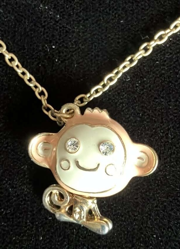 Necklace Whimsical Monkey - 20 Inches - photo 2