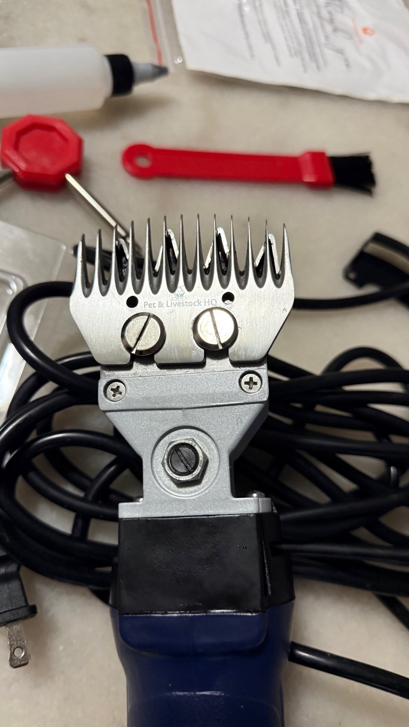 380W Electric Clipper for Fur Coats + 2 Blades - photo 3