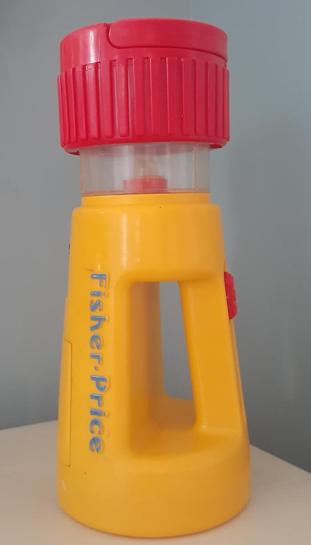 Vintage 1989 Fisher Price Flashlight Lantern 4 settings # 2324 - photo 3