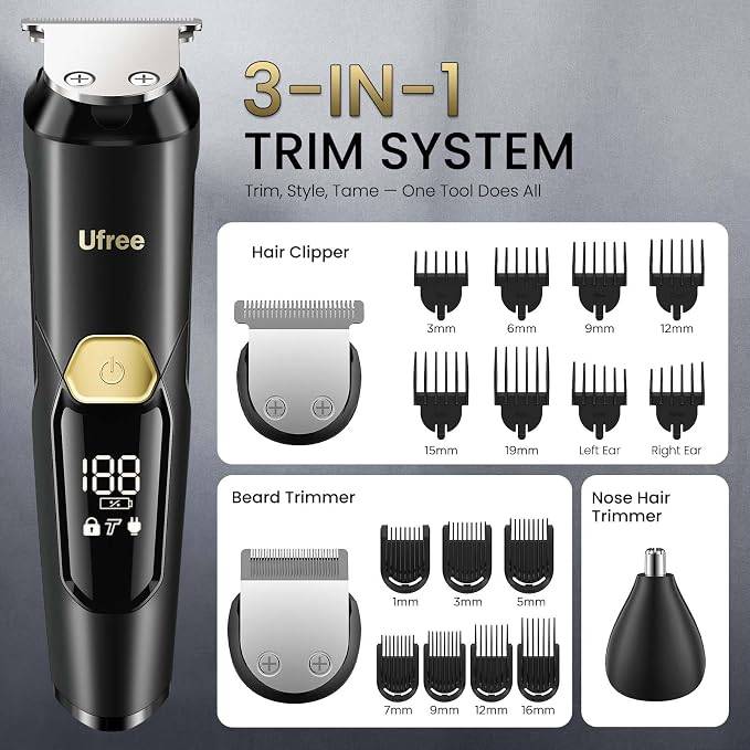 22-in-1 Cordless Beard & Hair Trimmer - photo 3