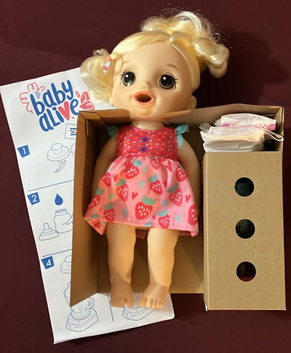 Hasbro Baby Alive Magical Mixer Baby Doll Strawberry Shake (New) - photo 3