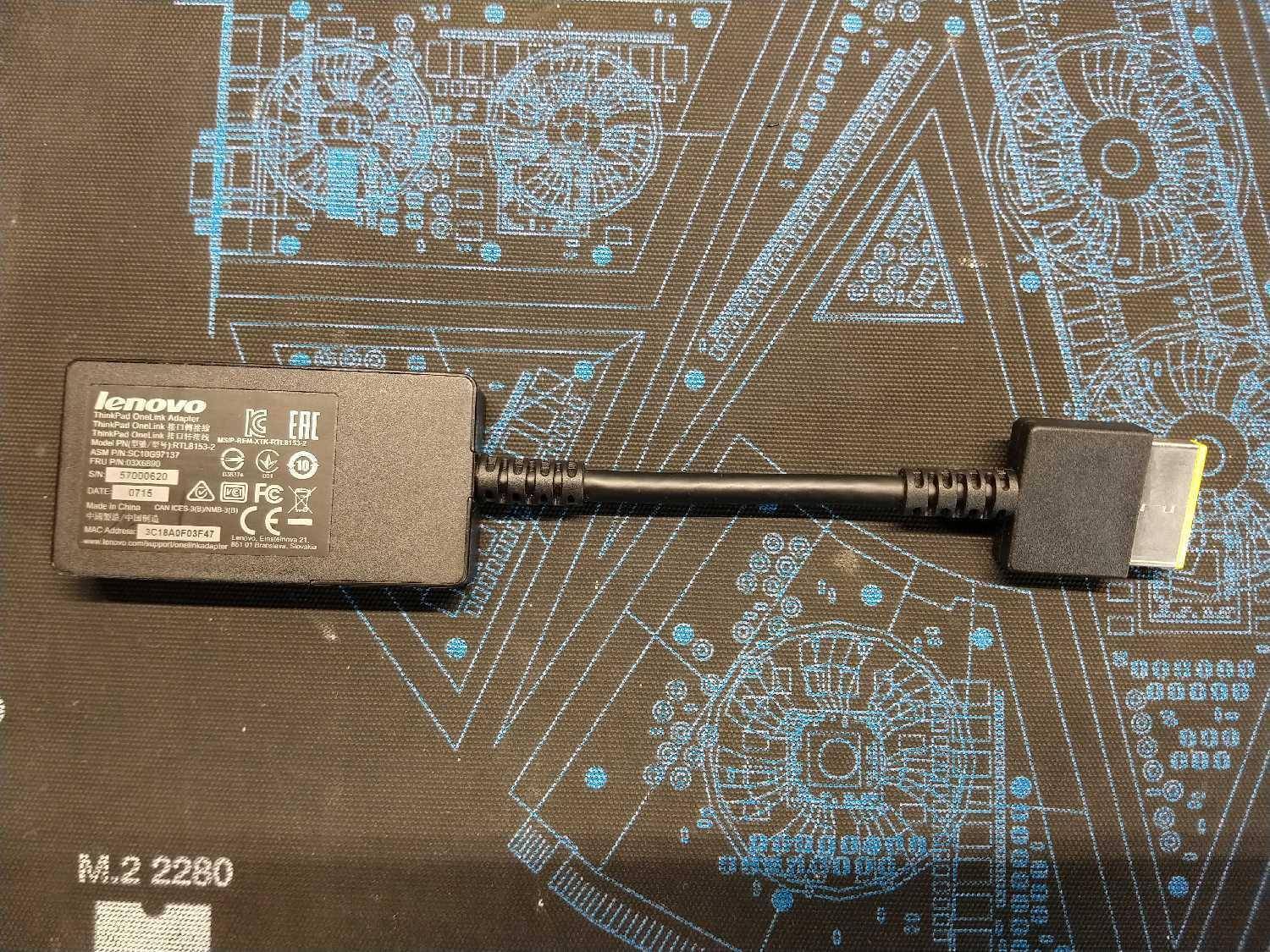 ThinkPad Onelink Adapter [4X90G85927] - photo 3