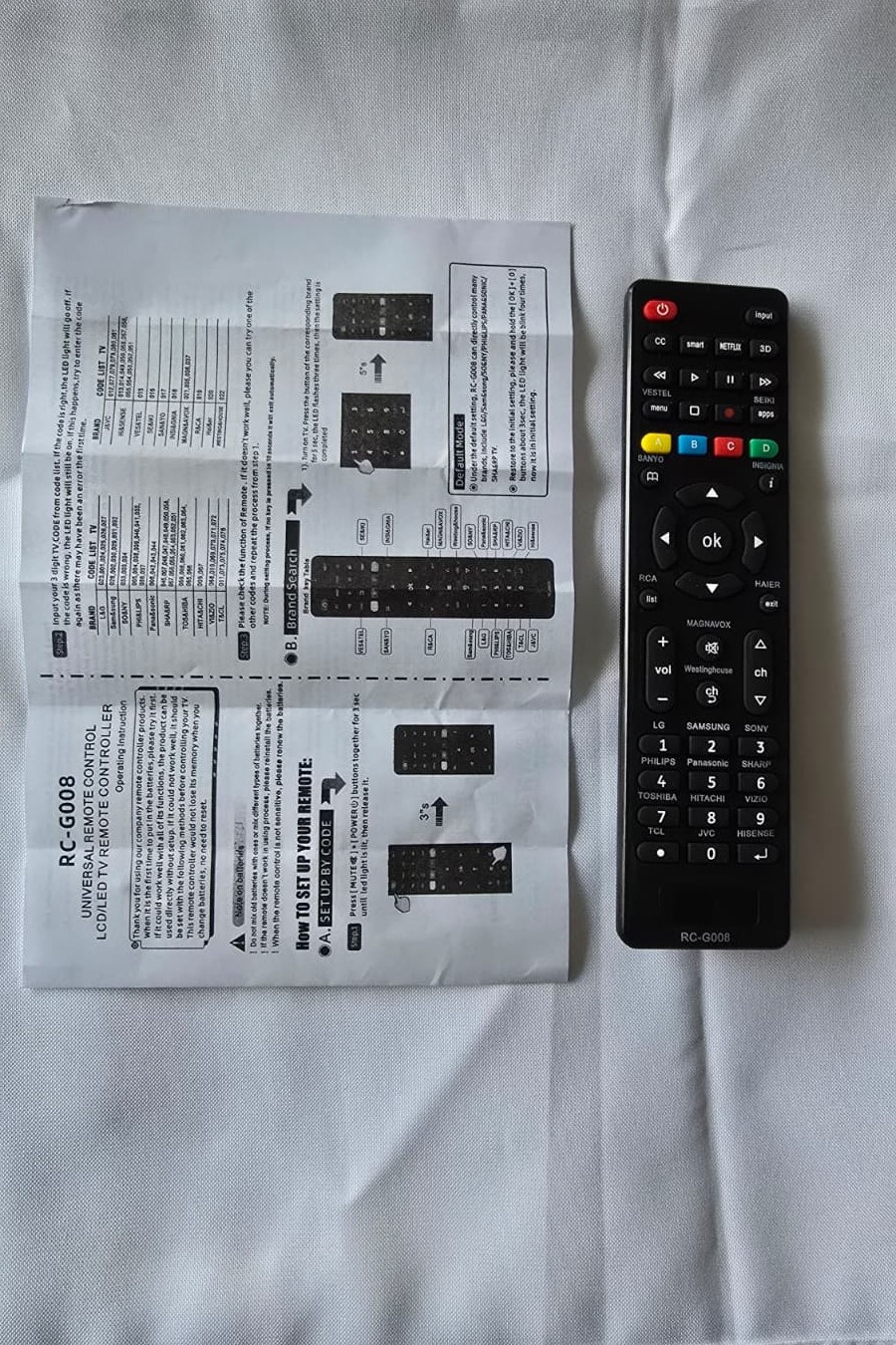 Universal TV Remote Control - photo 5