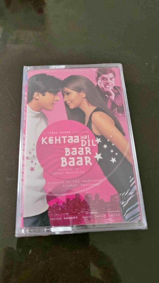 Sealed Kehtaa Hai Dil Baar Baar Bollywood cassette India