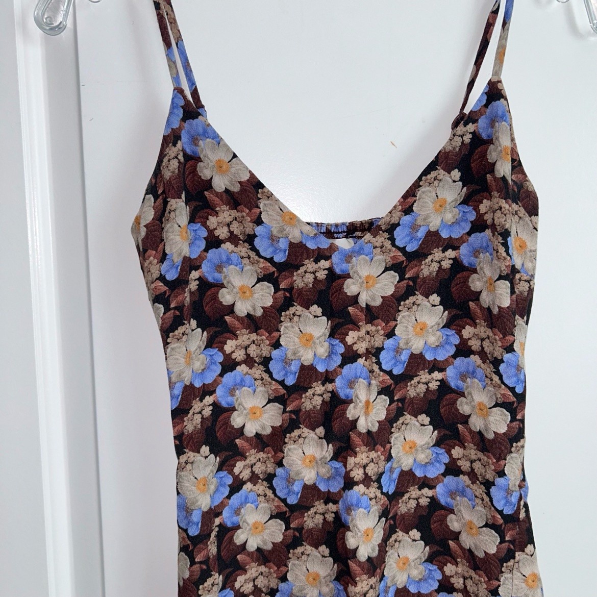 Wilfred Floral Slip Mini Dress – Size 0, Used Like New - photo 4