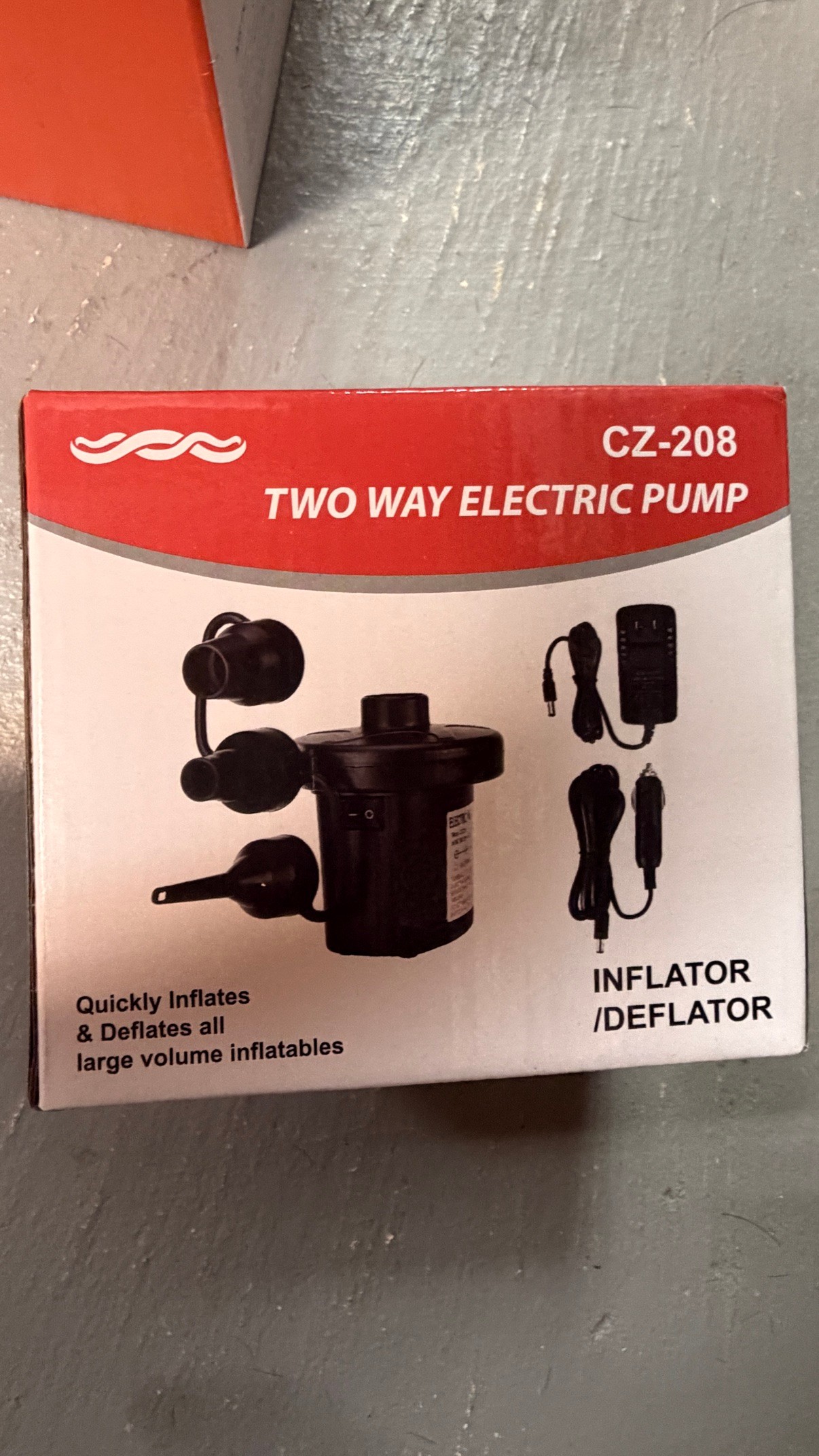 CZ-208 Two Way Electric Air Pump - Brand New - photo 2
