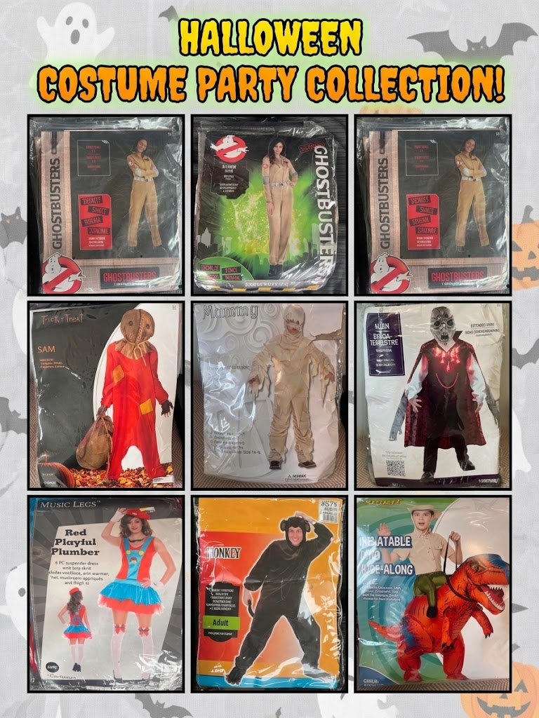 Halloween Costumes Assorted Sizes $50 Each