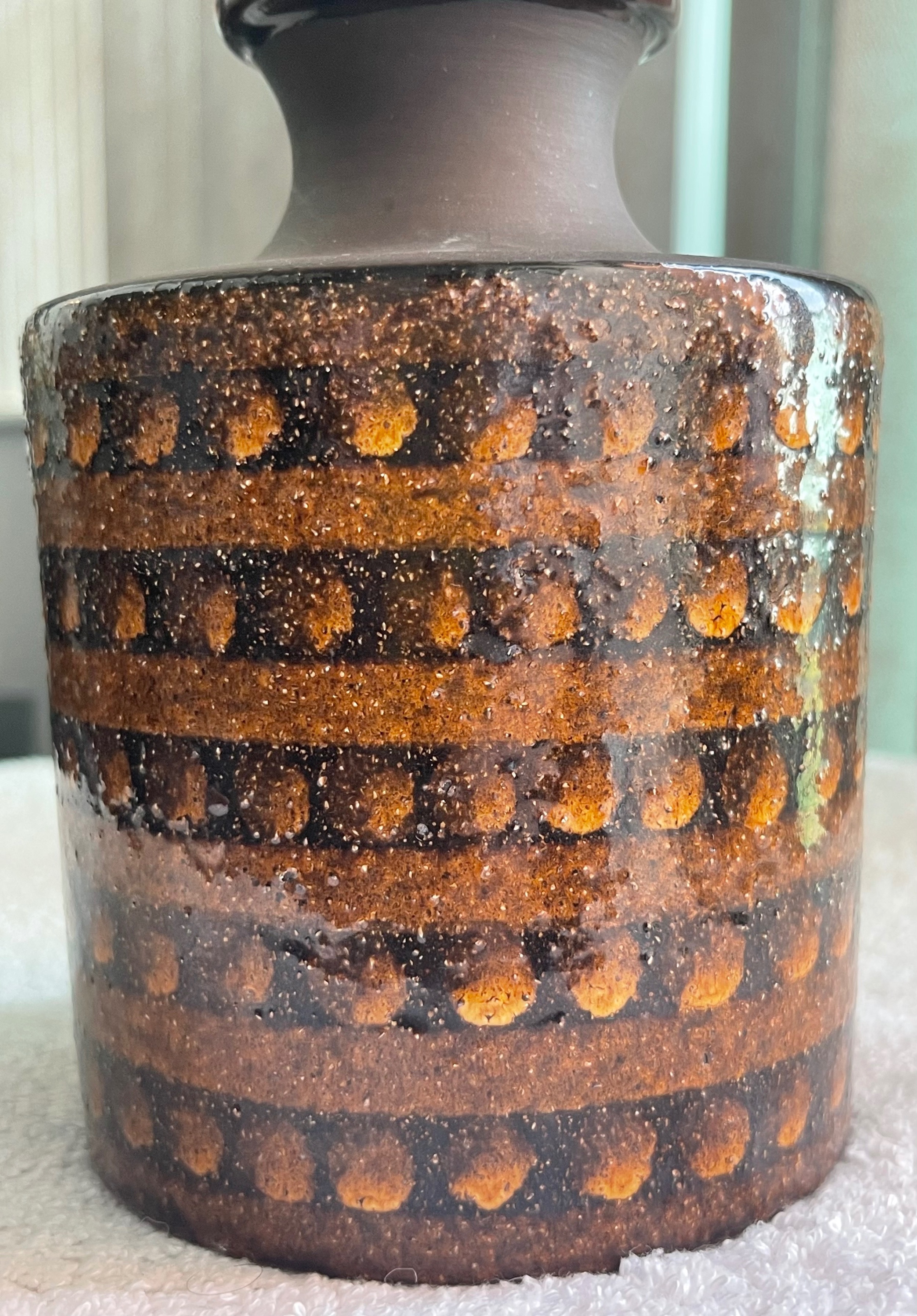 Vintage MCM Gabriel Sweden Ceramic Vase (T 255) - photo 2