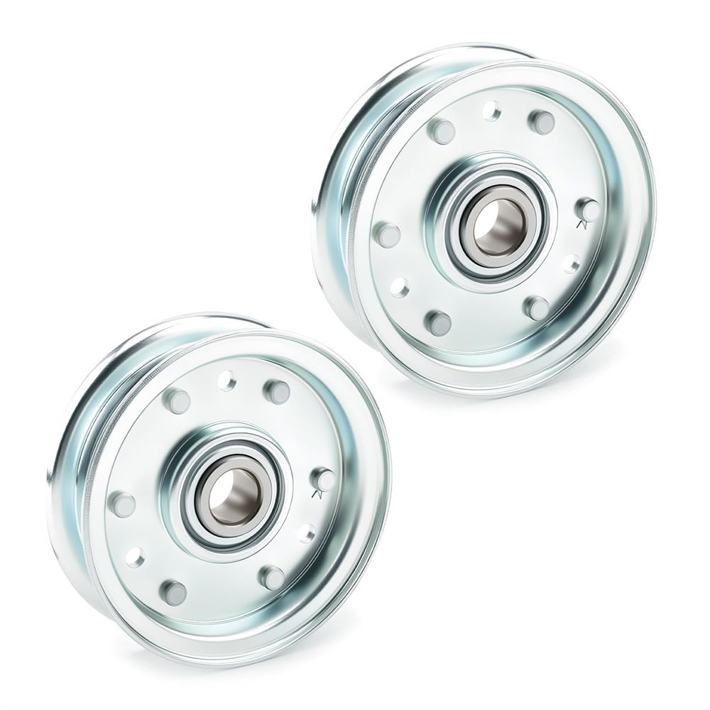 2PCS Idler Pulleys for King Kutter RFM Finish Mower
