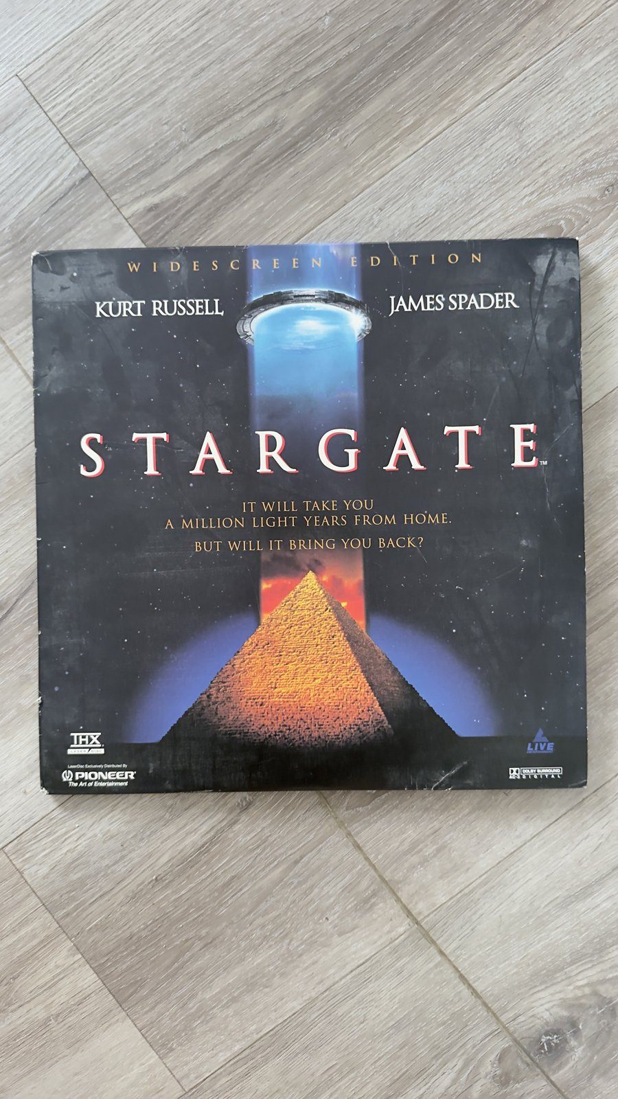 Stargate LaserDisc – Widescreen Edition, Kurt Russell