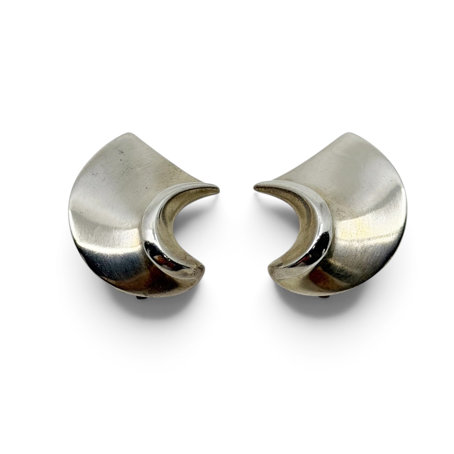 Hans Hansen for Georg Jensen sterling silver earrings #368