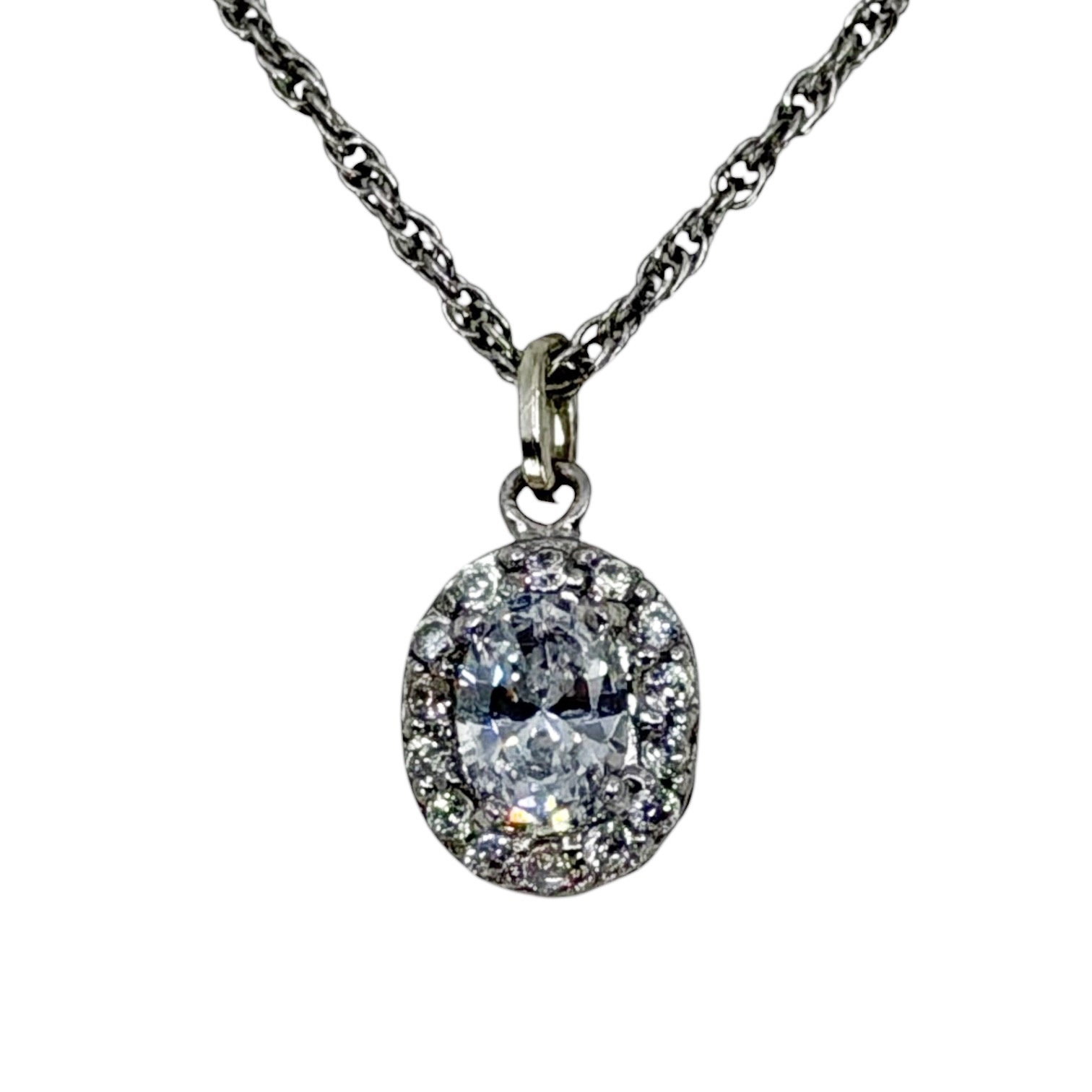 Sterling silver Cubic Zirconia pendant - GM1050 - photo 2