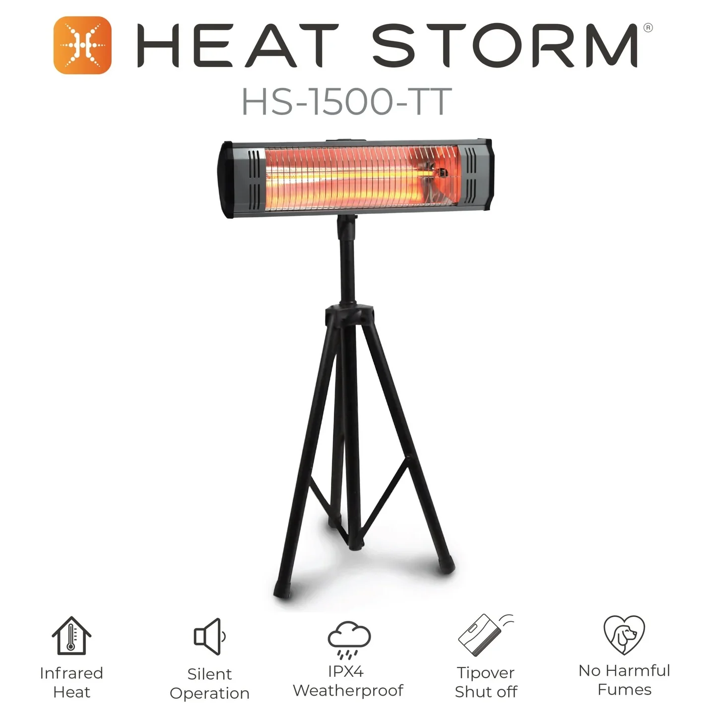 Heat Storm 1500-Watt Infrared Utility Electric Space Heater