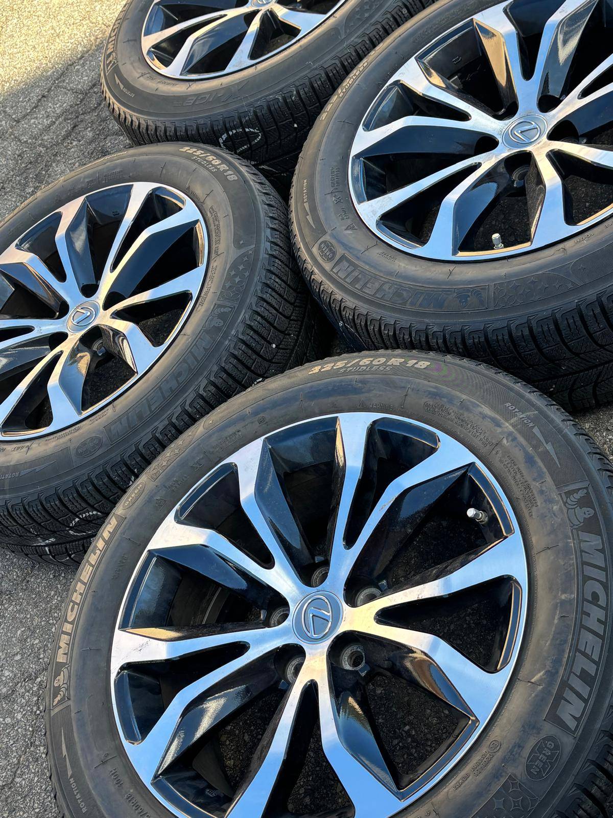 OEM 18"Lexus NX/RAV4/Sienna(5x114)+225/60/R18 Michelin Snows - photo 2