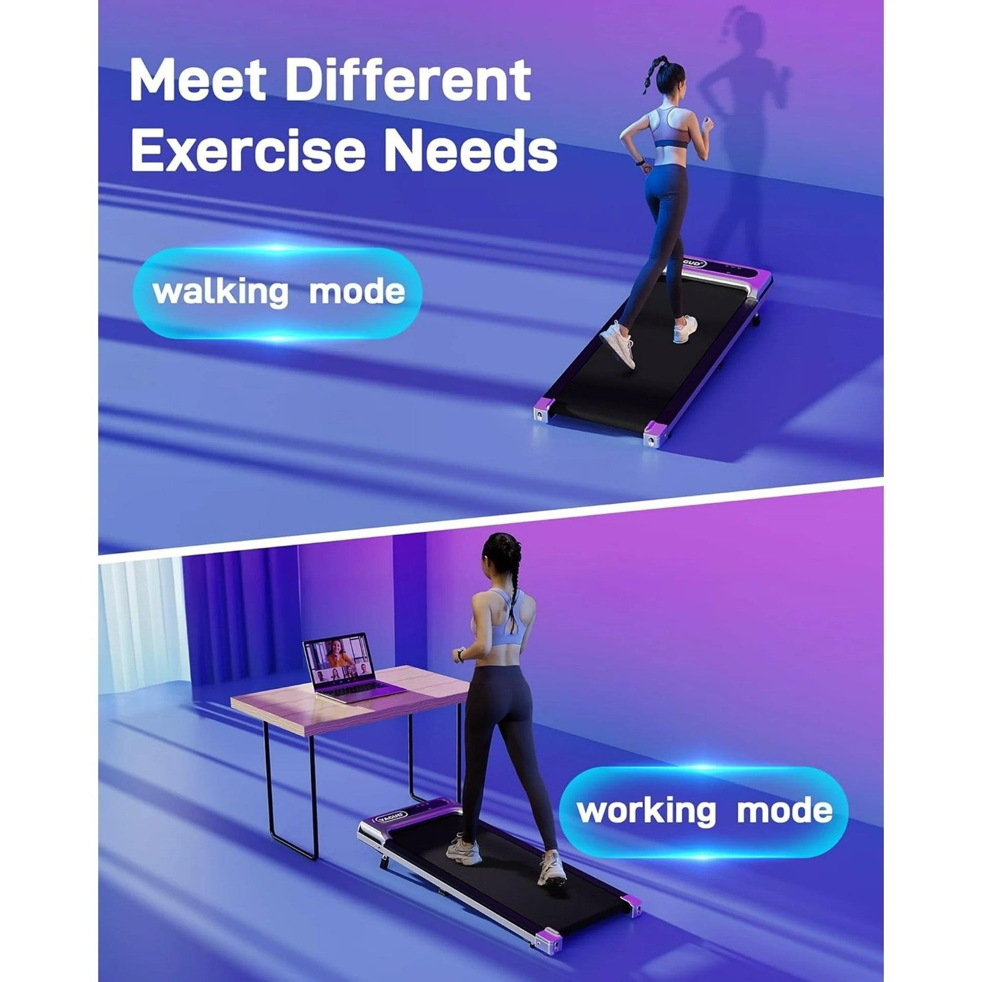 YAGUD Walking Pad Treadmill with Incline - photo 3