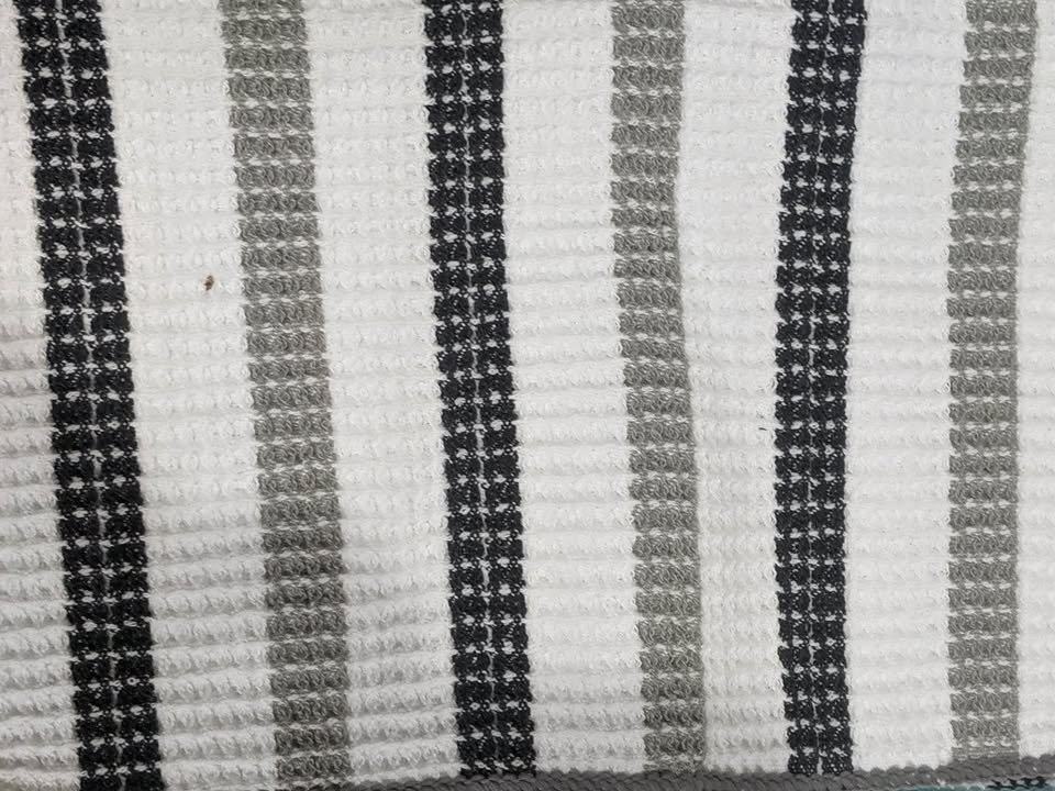 Dish Cloths, Kitchen Works Woven Kitchen Towels, 15x14" each, - photo 5