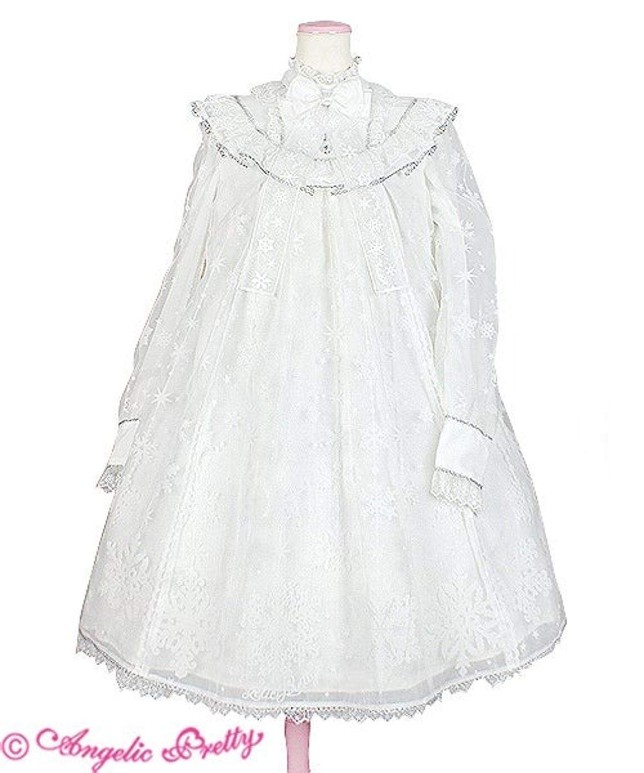 Angelic Pretty Jewelry Snow OP 2017 White - Size S
