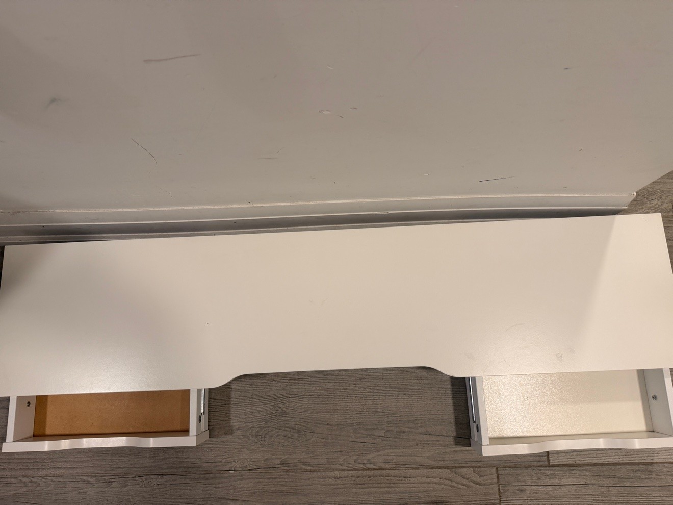 IKEA ALEX Desk Top with Drawers, White - Top Section Only - photo 2