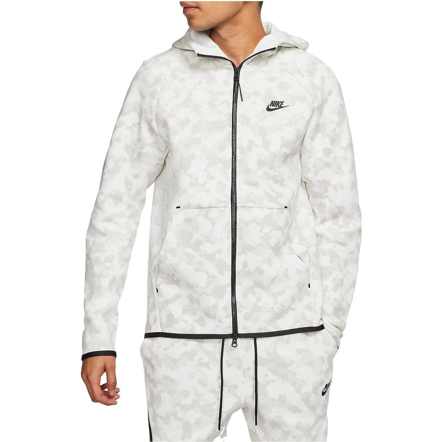 Nike Tech Fleece Camo Set - Cream - Men's S