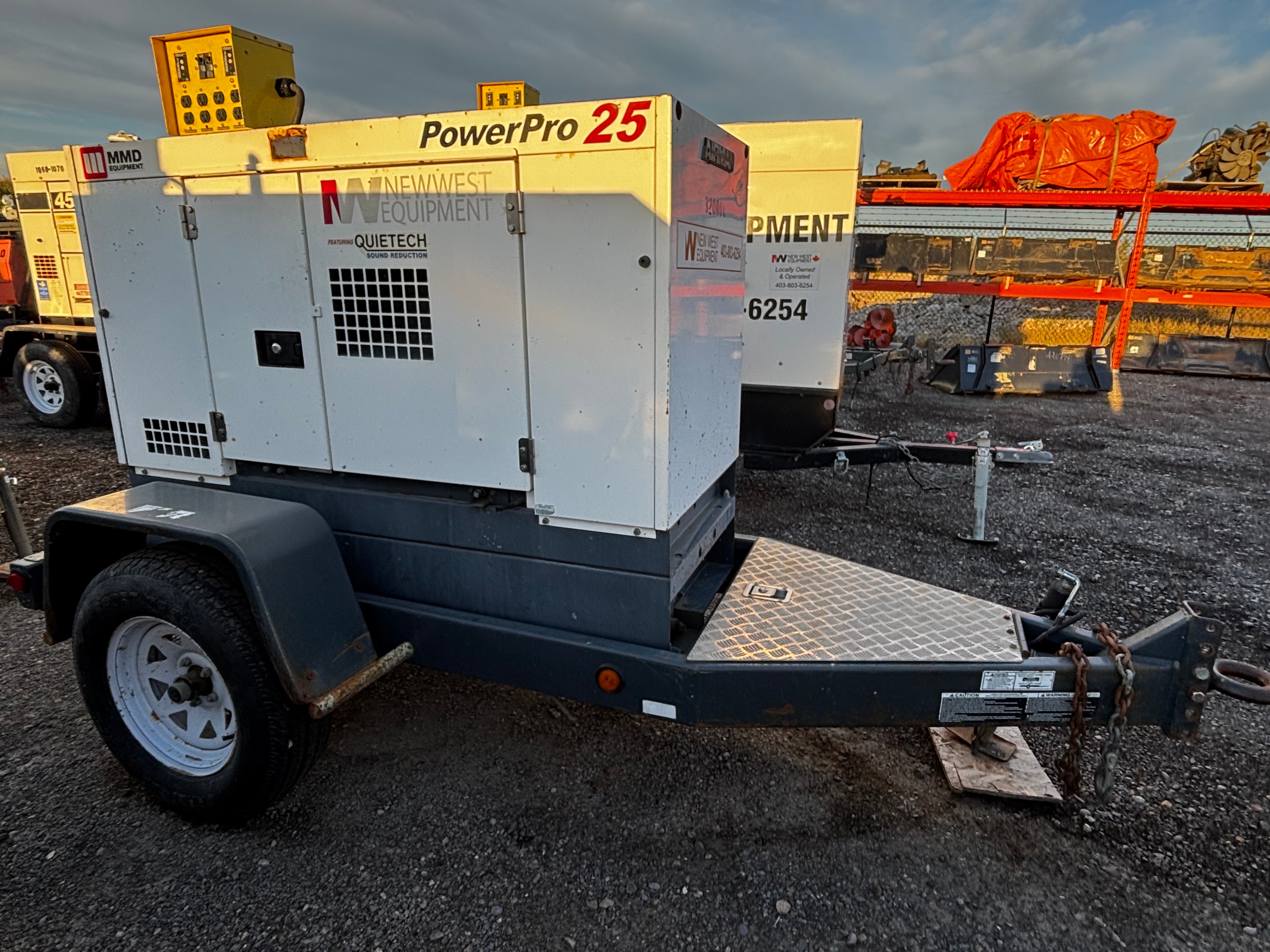 25KVA 20KW Diesel Towable Generator