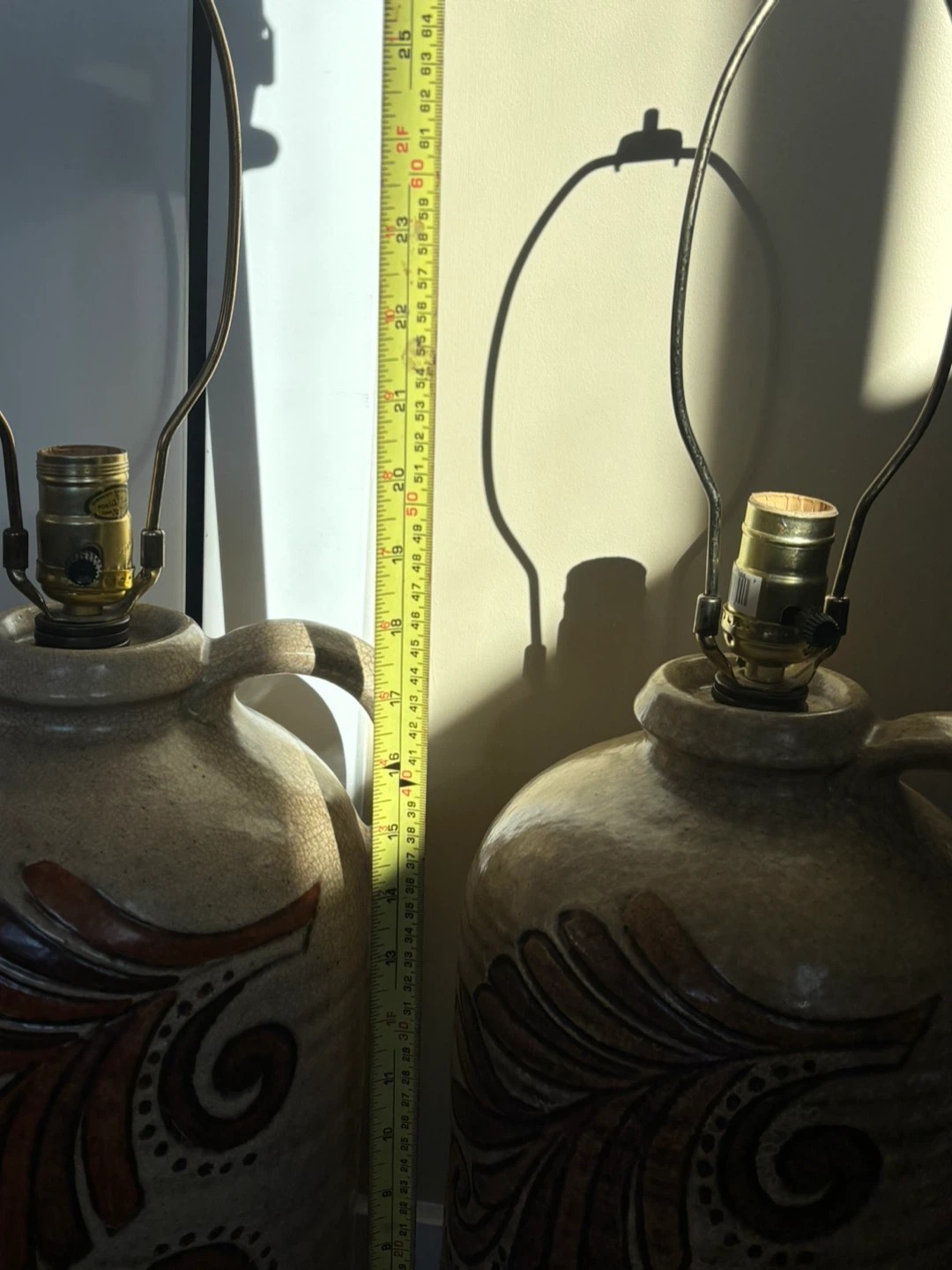 WGP MCM Ceramic Jug Table Lamps - photo 4