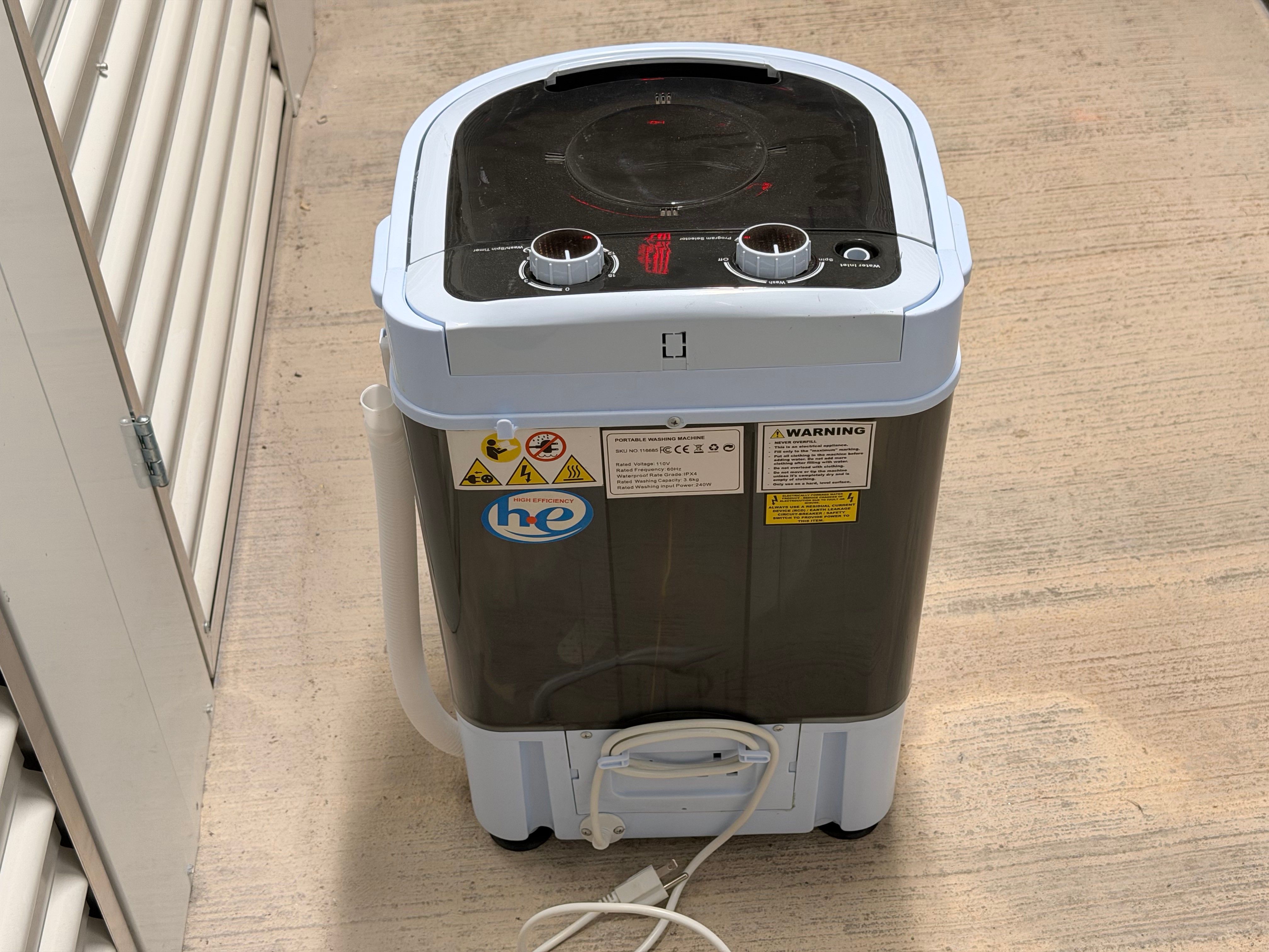 Portable RV/small apt Washing Machine - photo 3