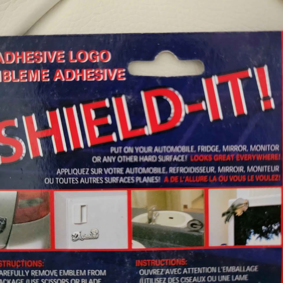 Cleveland Browns NFL SHIELD-IT! Adhesive Chrome plastic Logo - photo 5