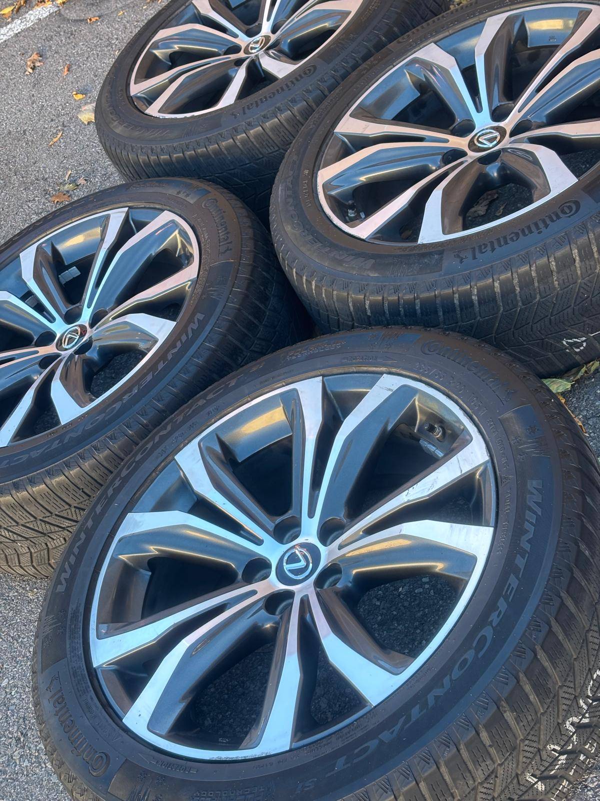 OEM 20"Lexus RX/Highlander(5x114)+235/55/R20 Conti SNOWS+TPMS - photo 2