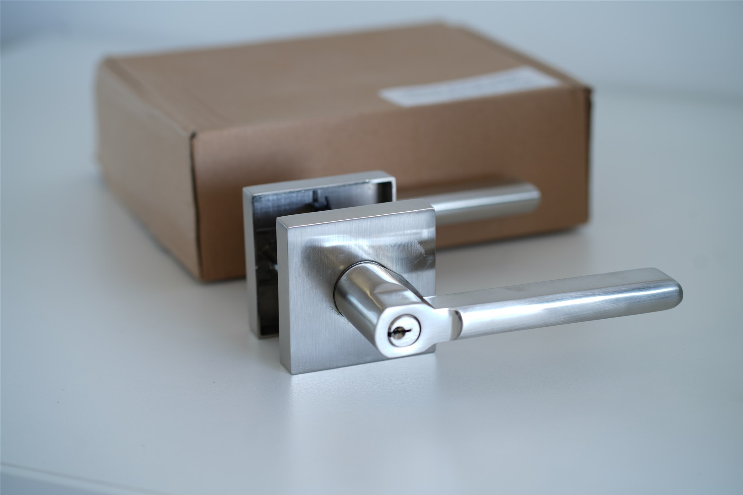 New KJ Keyed Entrance Door Lever - photo 2