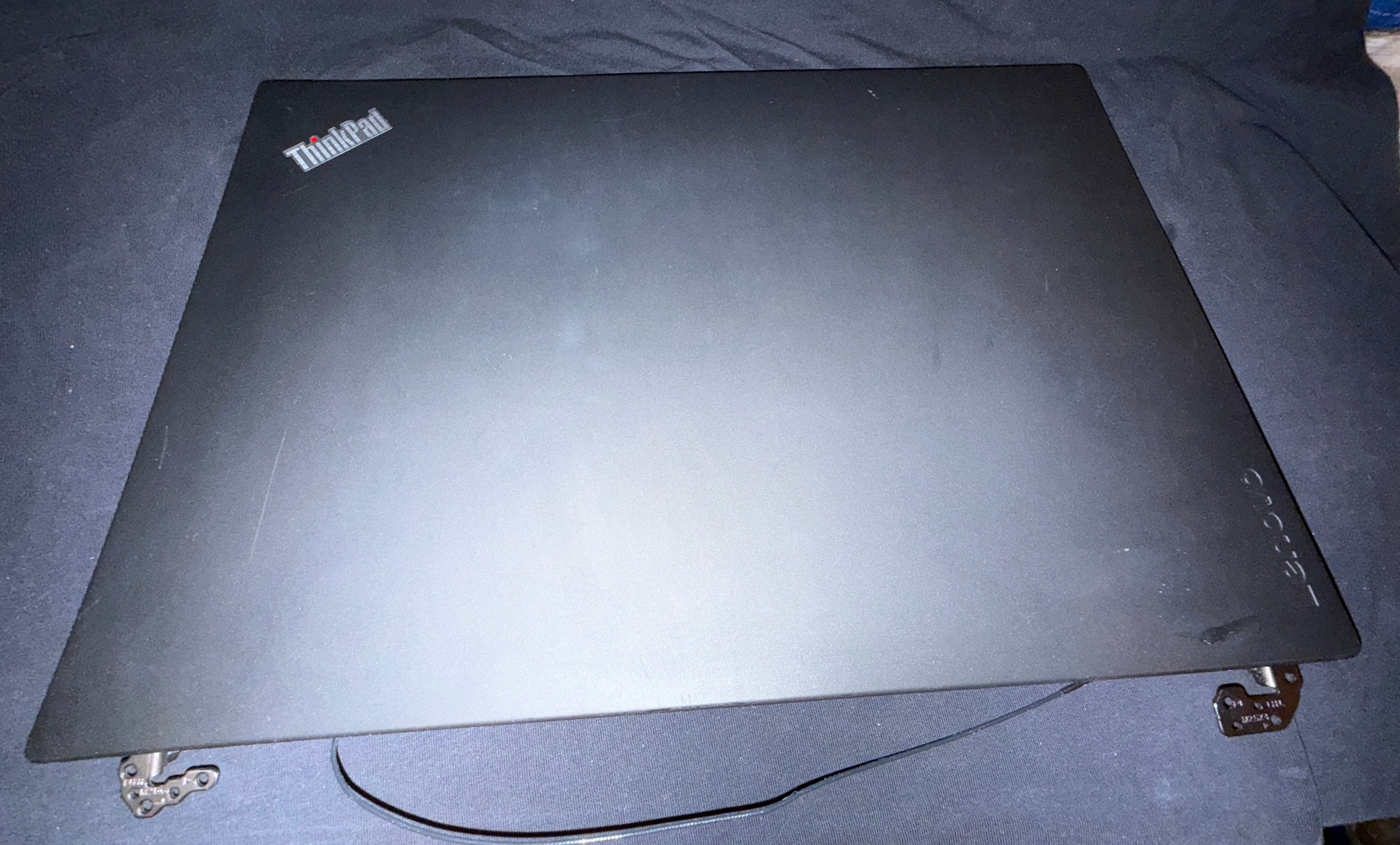 USED - LENOVO LAPTOP LIDS WITH SCREENS, HINGES AND CABLES - photo 3
