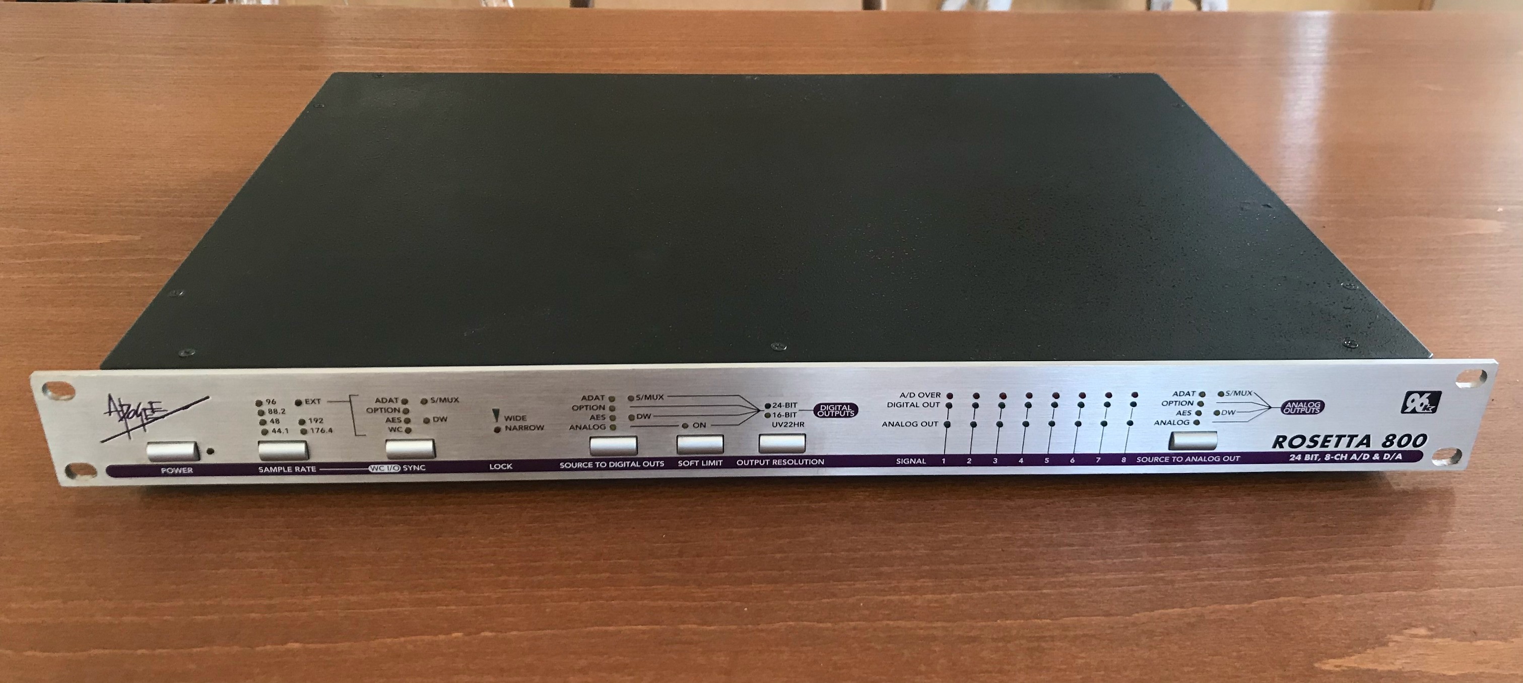Apogee Rosetta 800 96kHz 8 Channel AD/DA Audio Interface