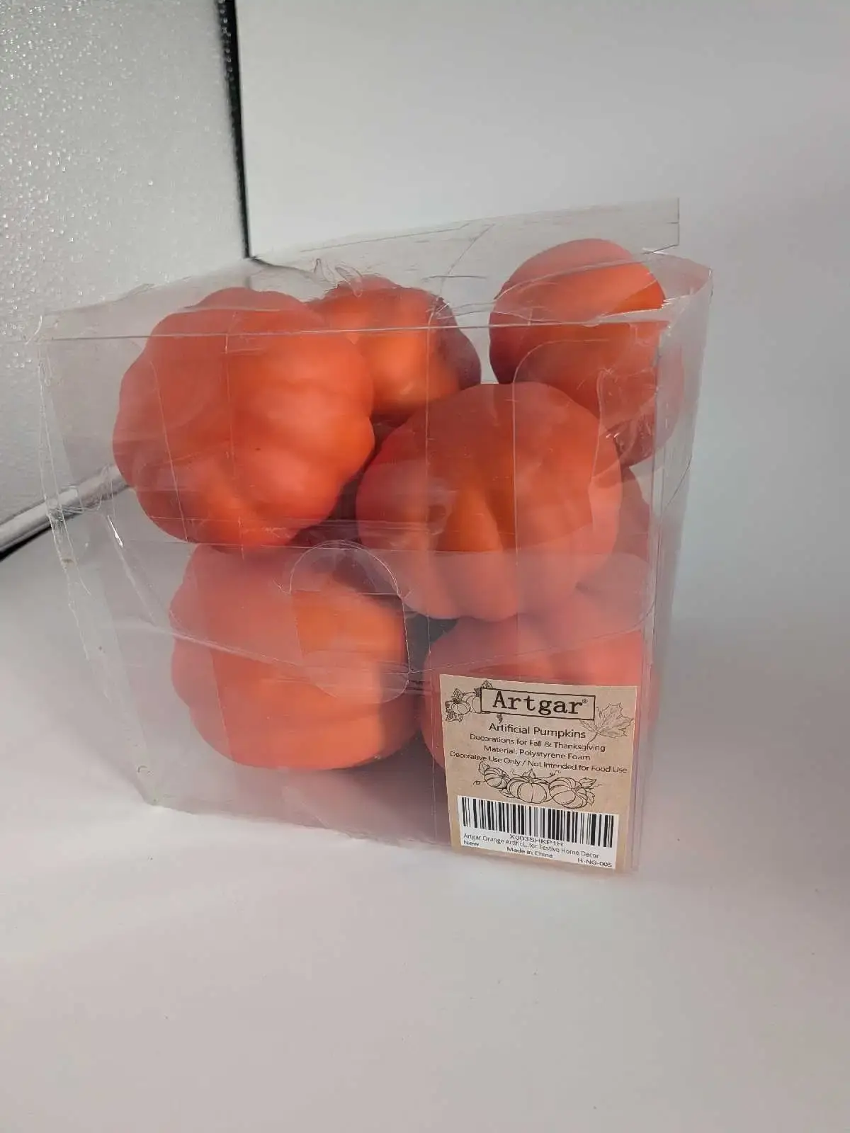 Artgar Artificial Pumpkins 8Pcs