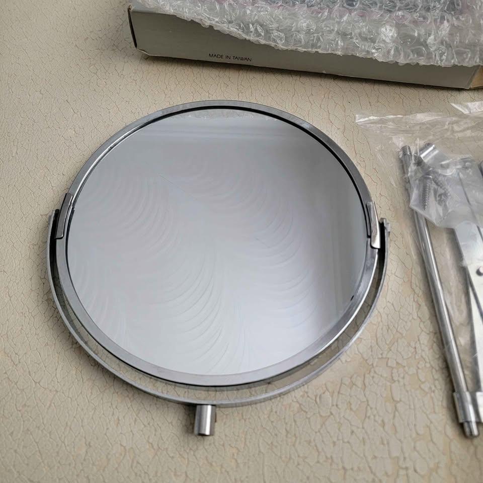 Visions Chromed Extension bathroom Mirror – Plain & Magnifying - photo 2