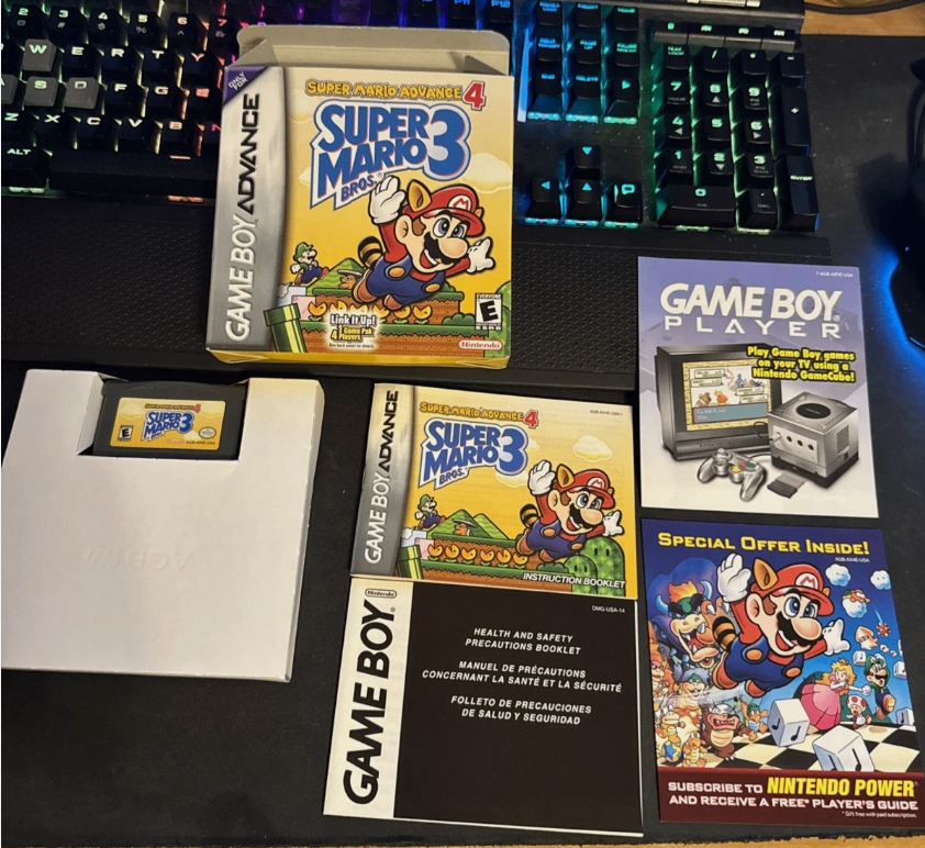 Super Mario Advance 4: Super Mario Bros. 3 for GBA